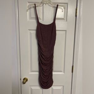 Ruche to the dance floor midi dress